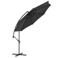 Patio colgante de aluminio Ajustable Sunshade Beach paraguas